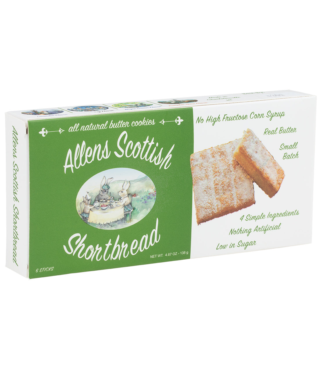 Allens Scottish Shortbread (Assorted Flavors)