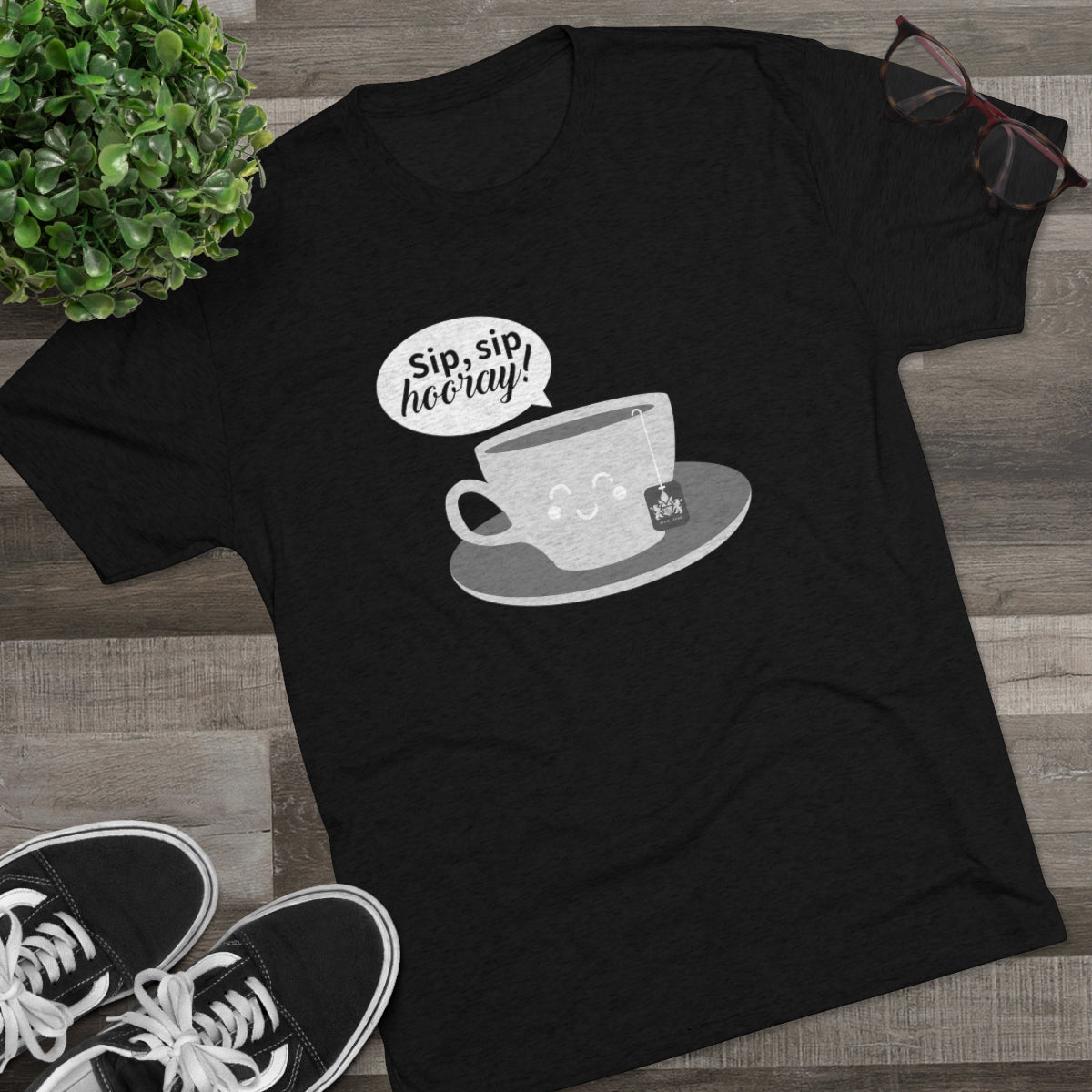 Sip, Sip Hooray Graphic Tee -   - Harney & Sons Fine Teas