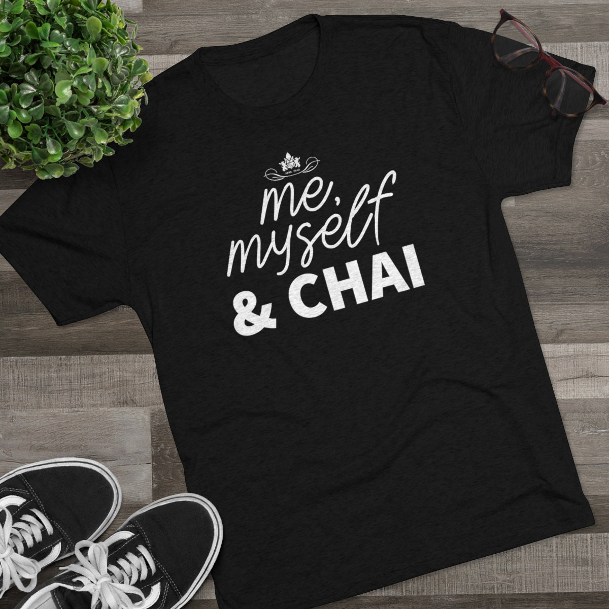 Me, Myself & Chai Graphic Tee -   - Harney & Sons Fine Teas